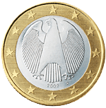 Deutsche 1 und 2--Euro-Münze