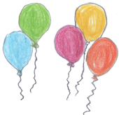 Vier Luftballons