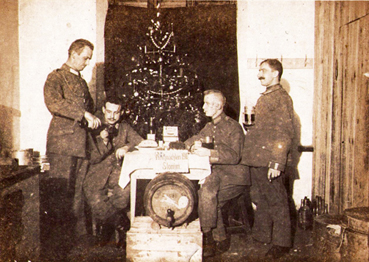 Weihnachten vor 100 Jahren, im Krieg