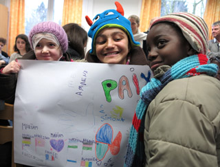 Friedensdorf international Oberhausen behandelt kostenlos Kinder aus Kriegs- und Krisengebieten