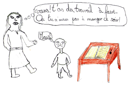 qui travaille a le droit de manger