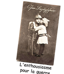 L'enthousiasme pour l'entrée en guerre et le mouvement antiguerre