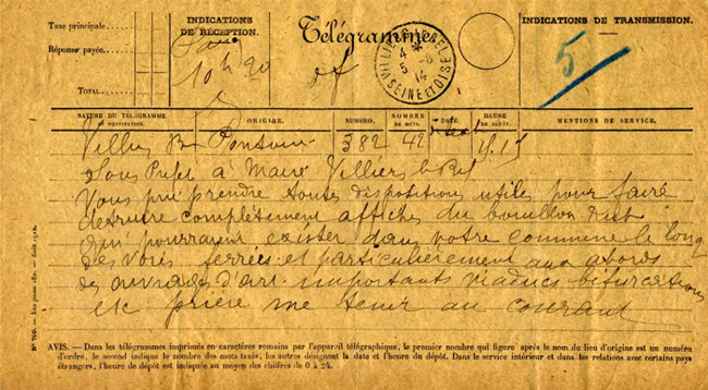télégramme