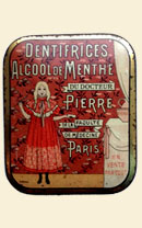alte französische Zahnpasta