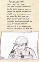 Dzisiejsi uczniowie z Niemiec piszą listy na front