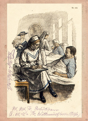 Propaganda durch Feldpost und Postkarten - Kommunikation im Ersten Weltkrieg