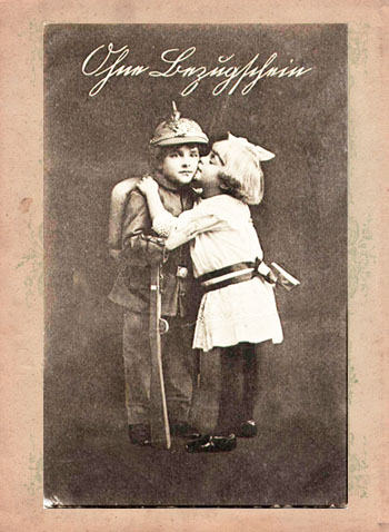 Propaganda durch Feldpost und Postkarten - Kommunikation im Ersten Weltkrieg