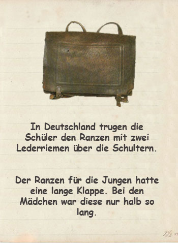 Schule damals vor 100 Jahren