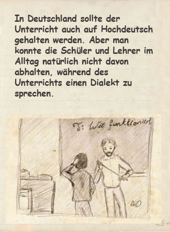 Schule damals vor 100 Jahren